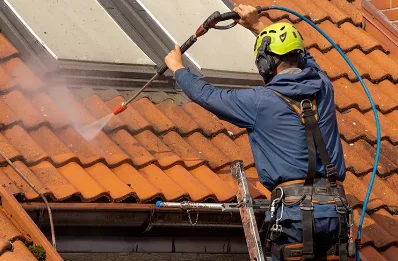 Démoussage et hydrofuge de toiture à Balignicourt